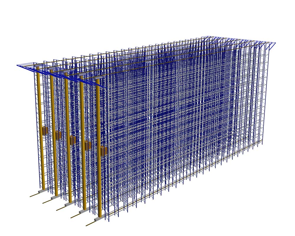 Automatic three-dimensional warehouse system